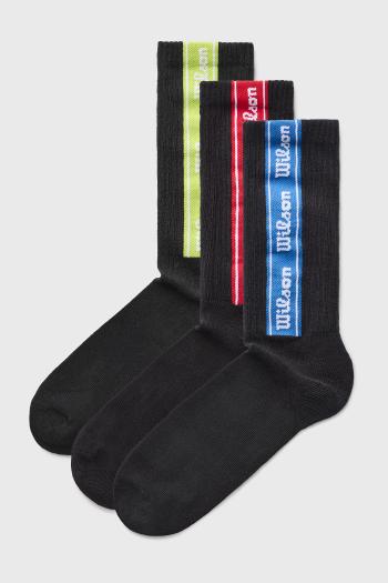 3PACK Ponožky Crew No Terry Vertical Logos vysoké