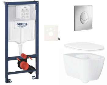 Závesný wc set do ľahkých stien / predstenová montáž GROHE Essence SIKOGRSESSAP00