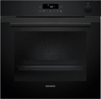 Vstavaná rúra Siemens s prídavnou parou 60 x 60 cm Deep black inox HR232GEB3