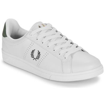 Fred Perry  B721 LEATHER  Nízke tenisky Biela