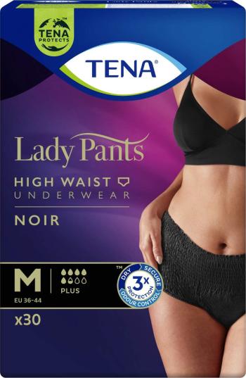 TENA Lady Pants Plus Noir Medium Inkontinenčné nohavičky 30 ks