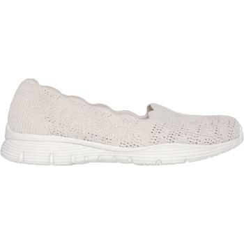 Skechers SEAGER - HIGHERSELF Női slip-on cipő, bézs, méret