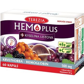 HEMOPLUS+Kys. listová 50 + 10 kapsúl (3109205)