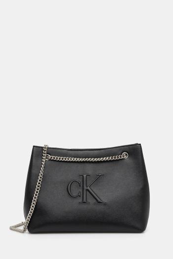 Kabelka Calvin Klein Jeans čierna farba, LV04K3163G