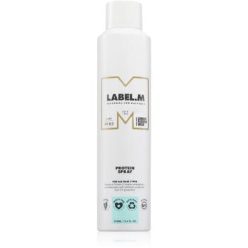 label.m Protein Spray sprej na vlasy pre jednoduché rozčesávanie vlasov 250 ml