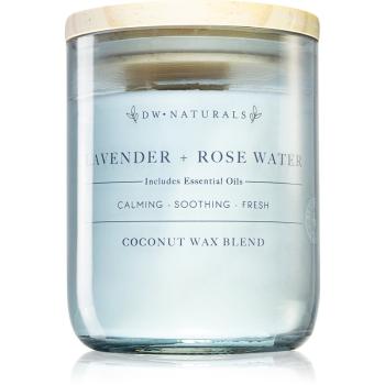 DW Home Naturals Lavender & Rose Water vonná sviečka 501 g