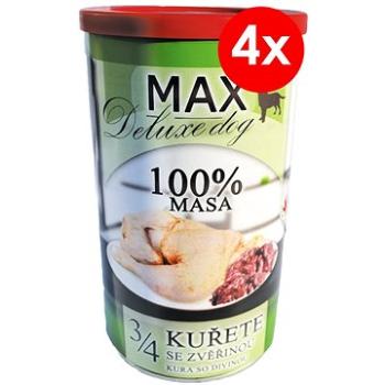 MAX deluxe 3/4 kurčaťa s divinou 1200 g, 4 ks (8594025084371)