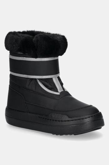 Detské snehule Moon Boot JR PARK STRAP čierna farba, 80D3440030