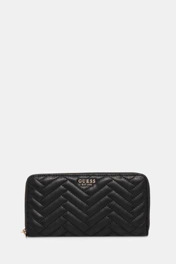 Peňaženka Guess ANNING dámska, čierna farba, SWQG95 08146