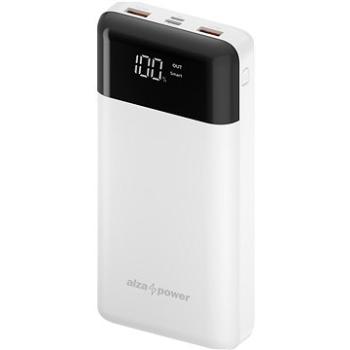 AlzaPower Parade 30000 mAh Power Delivery (60 W) biela (APW-PBPA30PD60W)