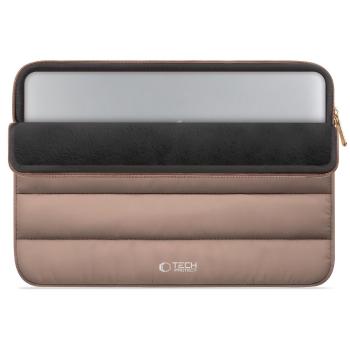 TECH-PROTECT FLUFFY Puzdro na notebook s uhlopriečkou 15 - 16" WALNUT