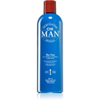 CHI Man The One 3 v 1 šampón, kondicionér a sprchový gél 355 ml