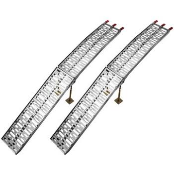 Q-TECH nájazdová rampa HD – skladacia – hliníková (s podperou), (1 pár) (M002-197)