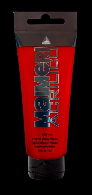 MAIMERI ACRILICO - Akrylové farby 170 - quinacridone crimson, 0,2 L