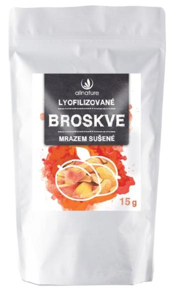 ALLNATURE Broskev sušená mrazem plátky 15 g