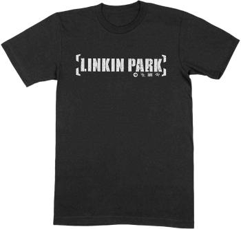 Linkin Park Tričko Bracket Logo Unisex Black M