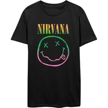 Nirvana tričko Sorbet Ray Smiley  one_size