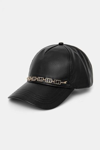 Šiltovka Guess čierna farba, s nášivkou, AW5260 POL01