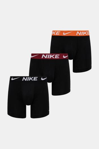 Boxerky Nike 3-pak pánske, čierna farba, 0000KE1157