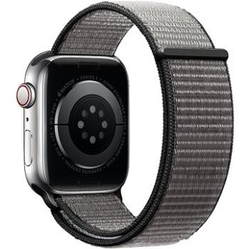 Eternico Airy na Apple Watch 42 mm/44 mm/45 mm  Elephant Gray and Black edge (AET-AWAY-ElGr-42)