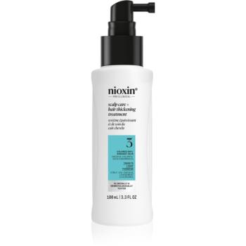 Nioxin System 3 Scalp + Hair Thickening Treatment bezoplachová starostlivosť pre rednúce vlasy 100 ml