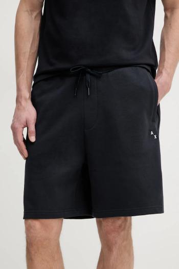 Bavlnené šortky Armani Exchange pánske, tmavomodrá farba, XM000471 AF13109