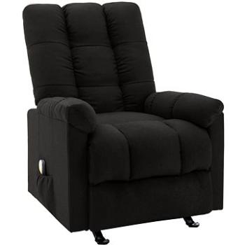 Shumee polohovacie čierne textil, 321412