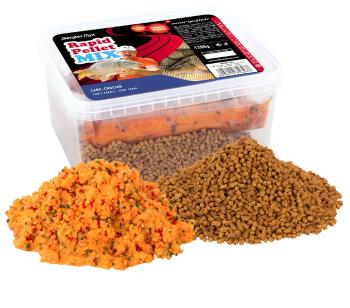 Benzar mix pelety rapid mix 1200 g - kapor karas (oranžová)