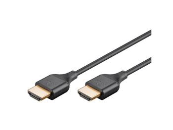 Kábel GOOBAY 75292 HDMI Slim High Speed ​​s Ethernetom 2.0 4K 0,5m