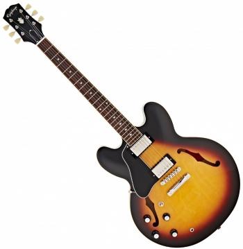 Epiphone ES-335 LH Vintage Sunburst Semiakustická gitara