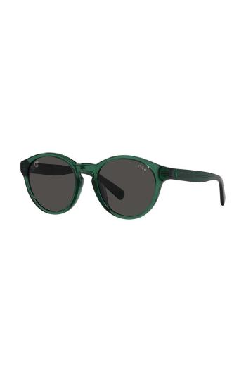 Detské slnečné okuliare Polo Ralph Lauren zelená farba, 0PP9505U