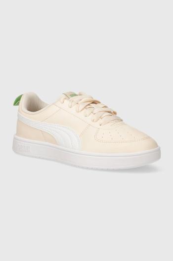 Detské tenisky Puma Rickie Jr béžová farba