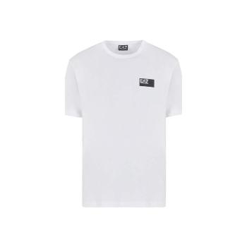 Ea7 Emporio Armani  Visibility Crew T-Shirt White  Tričká a polokošele Biela