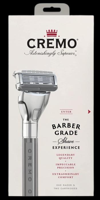 CREMO the Barber Grade Holiaci strojček + 2 náhradné hlavice