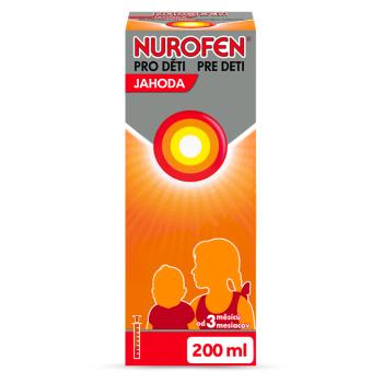 NUROFEN pre deti Jahoda perorálna suspenzia 200 ml