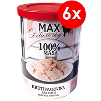 MAX deluxe morčacia svalovina bez kosti 400 g, 6 ks (8594025082773)