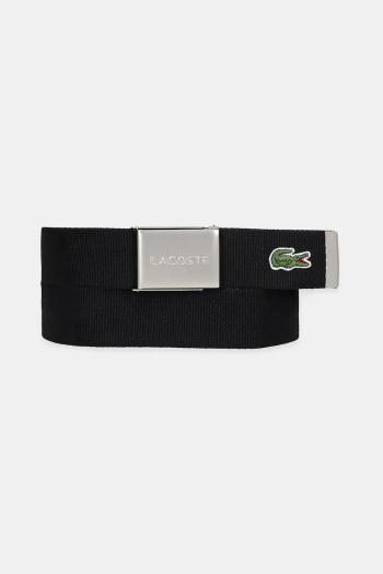 Opasok Lacoste čierna farba, RC2012
