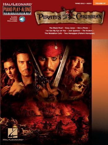 Hal Leonard Piano Play-Along Volume 69: Pirates of The Caribbean Noty