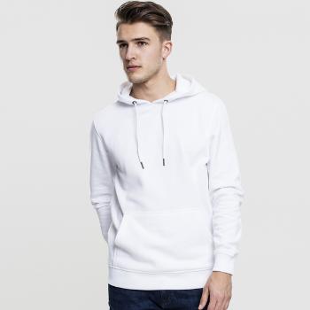 Pánska mikina s kapucňou Urban Classics Basic Sweat Hoody white - S