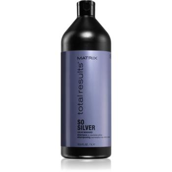 Matrix So Silver sampon semlegesíti a sárgás tónusokat 1000 ml