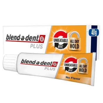 BLEND-A-DENT Fixačný krém Plus unbeatable bite pre úplné a čiastočné zubné náhrady 40 g
