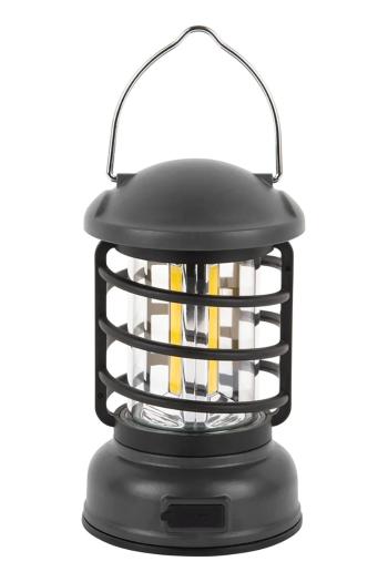 Bezdrôtové led svietidlo Leitmotiv Camping Lantern LED 15 cm čierna farba
