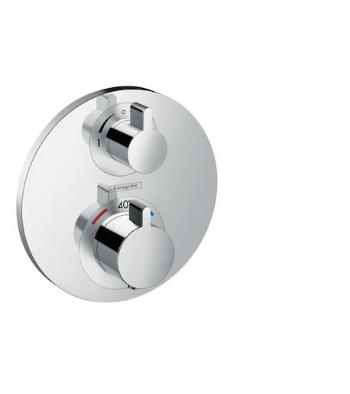 Sprchová a vaňová batéria Hansgrohe Ecostat S bez podomietkového telesa chróm 15758000