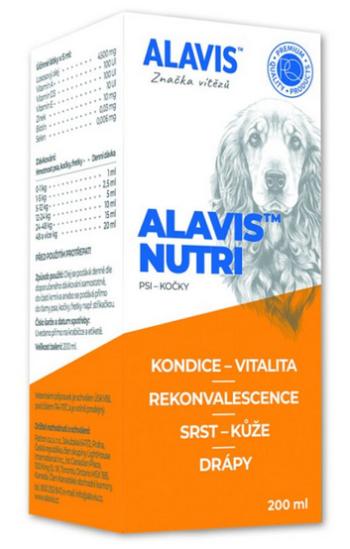 ALAVIS Nutri - lososový olej pre psy, mačky a fretky 200ml