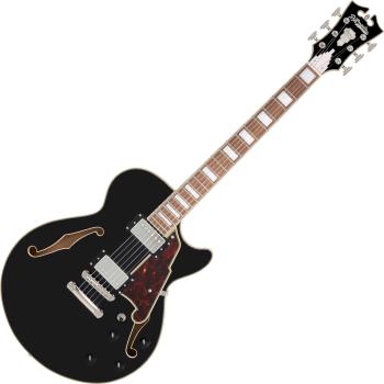 D'Angelico Premier SS Solid Black Semiakustická gitara