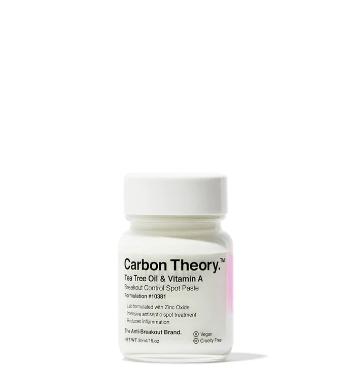 Carbon Theory Lokálna starostlivosť proti nedokonalostiam pleti Tea Tree Oil & Vitamín A Breakout Control (Spot Paste) 30 ml