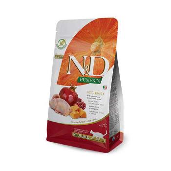 N & D GF Pumpkin CAT NEUTERED Quail & Pomegranate 1,5kg