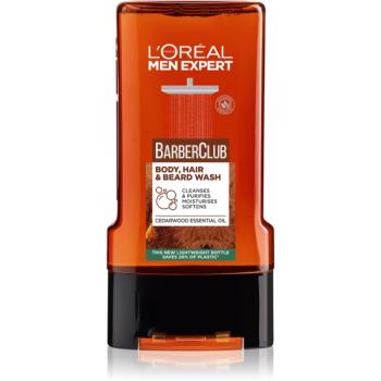 L’Oréal Paris Men Expert Barber Club sprchový gél pre mužov na vlasy, bradu a telo 300 ml