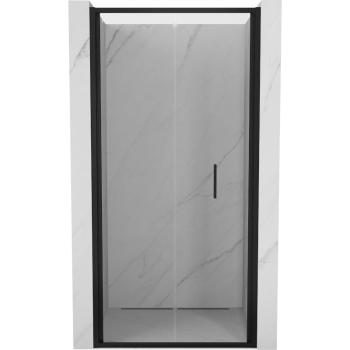 MEXEN - Exo skladacie sprchové dvere 90 cm, transparent, čierna 816-090-000-70-00