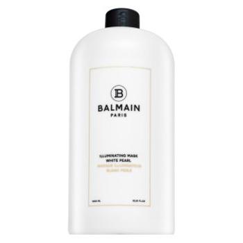 Balmain Illuminating Mask White Pearl neutralizujúca maska pre platinovo blond a šedivé vlasy 1000 ml